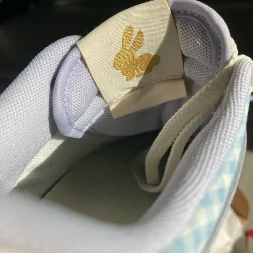 Nike Dunk Low SE GS spring pastel gingham FJ4641-536, Mens/Youth 6 /Women's 7.5 - Picture 6 of 9